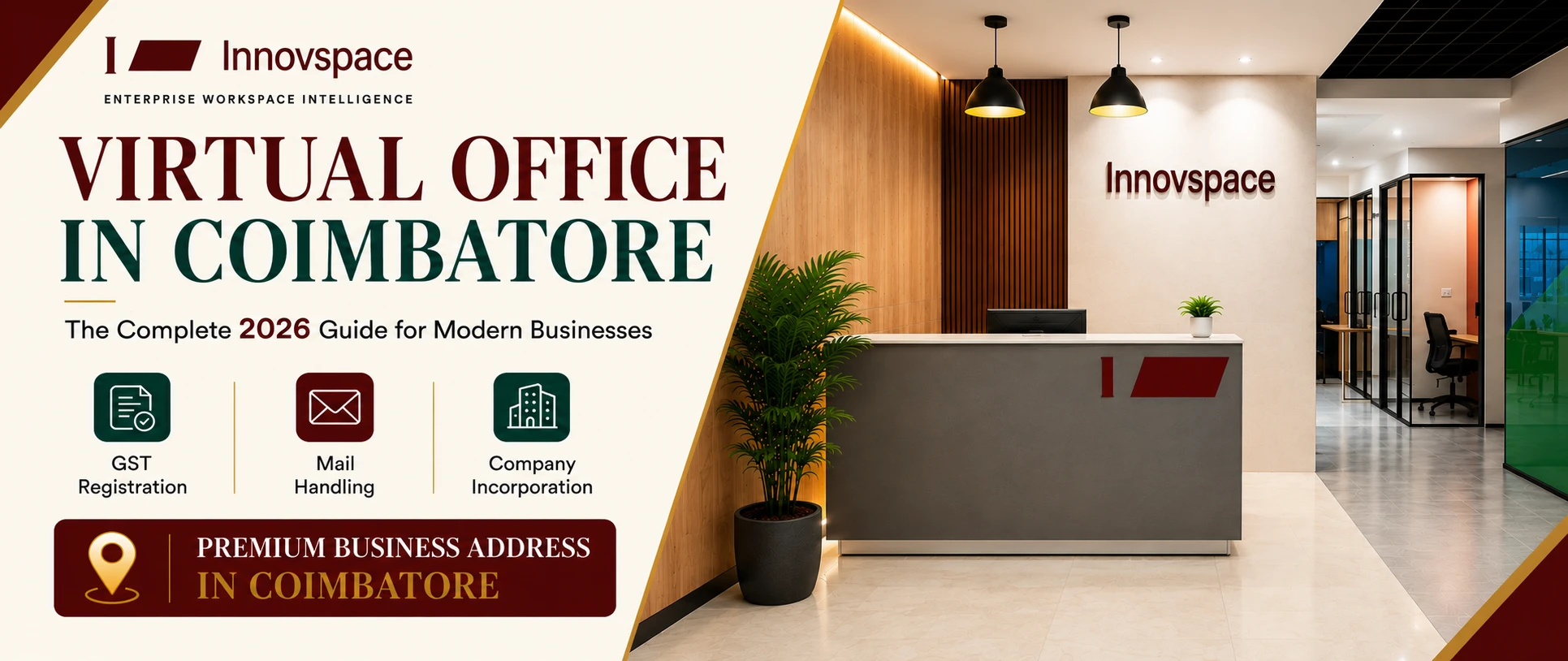 Virtual office in India — professional business address, GST documentation, and mail handling without a physical office