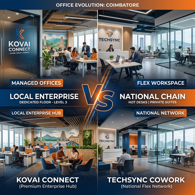 IndiQube vs Innovspace Coimbatore